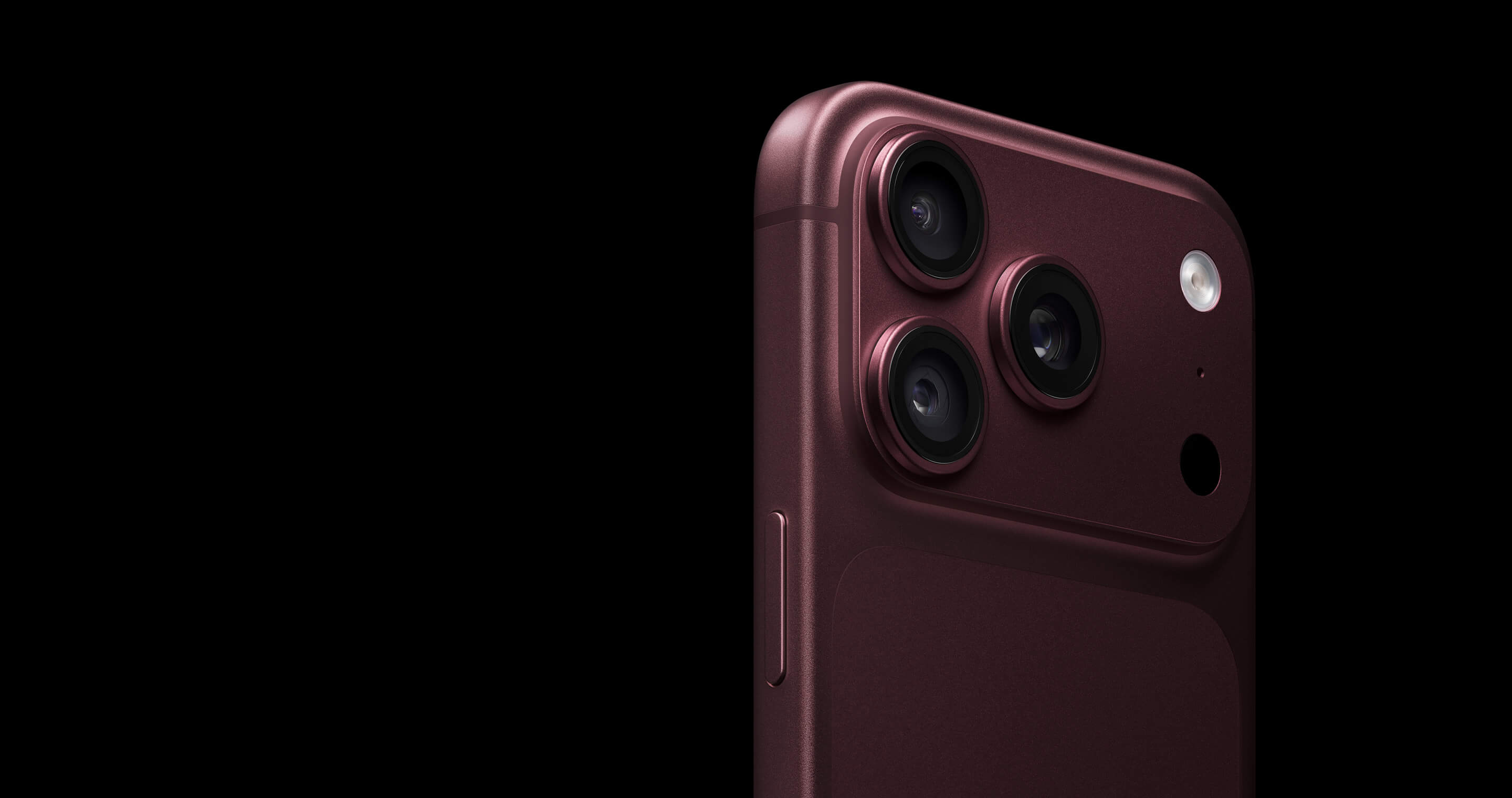 iPhone 18 Proの新色バーガンディの背面カラー
