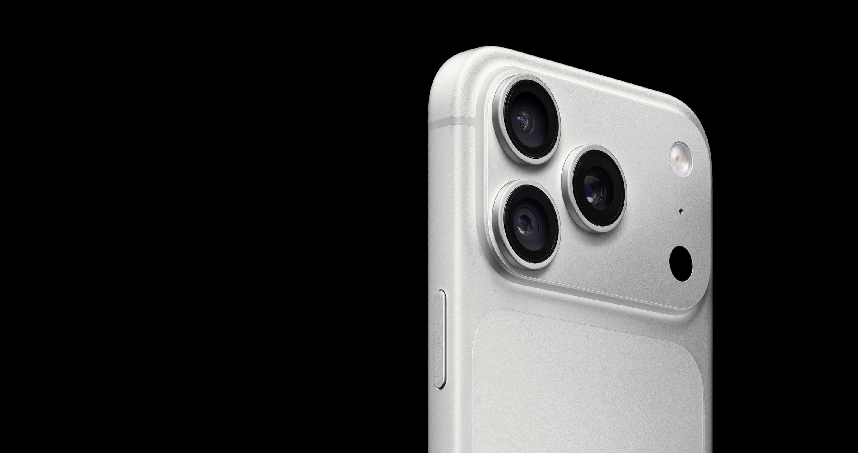 iPhone 18 Proのシルバーの背面カラー